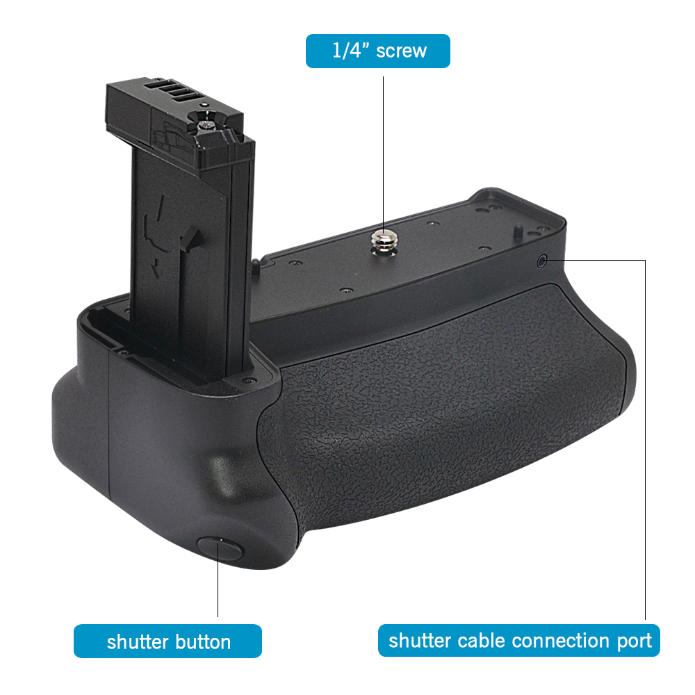 Mcoplus-empuñadura Vertical BG - Canon Camera Eos R8 reseña y precio