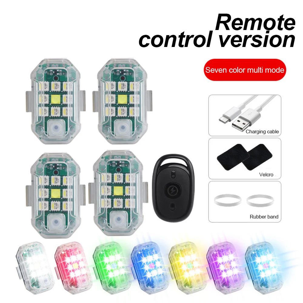 Luz LED estroboscópica de avió - Drone Beacon Light reseña y precio