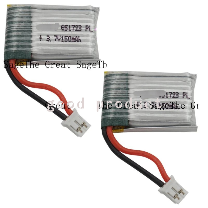 3.7V 150 mAh Lipo Polímero Li  - Eachine Drone E010 reseña y precio