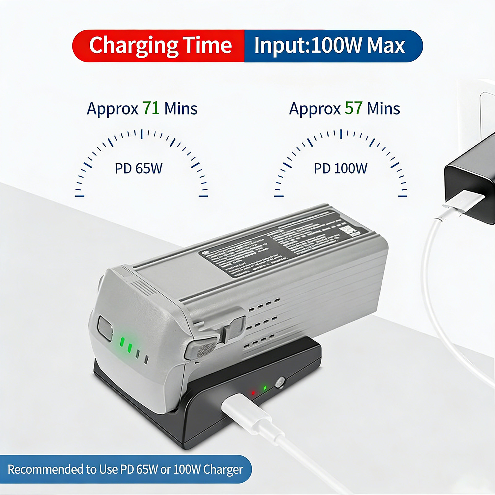 Cargador USB de un Solo Puerto - Drone Charging Hub reseña y precio