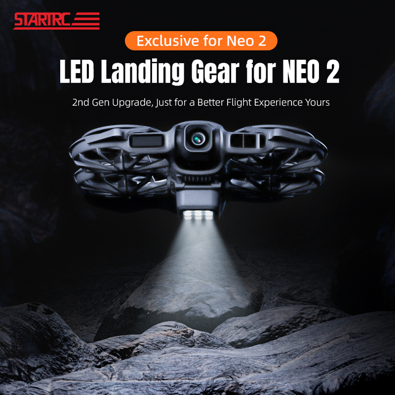 Tren de aterrizaje LED STARTRC - Drone Beacon Light reseña y precio